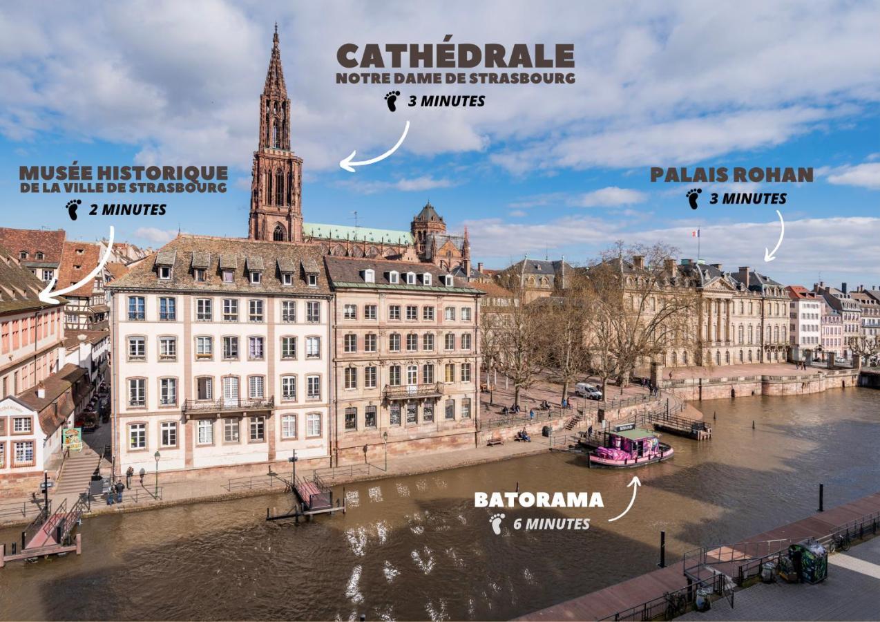 Le Batelier - Hyper-Centre, Vue Unique Cathedrale Apartman Strasbourg Kültér fotó